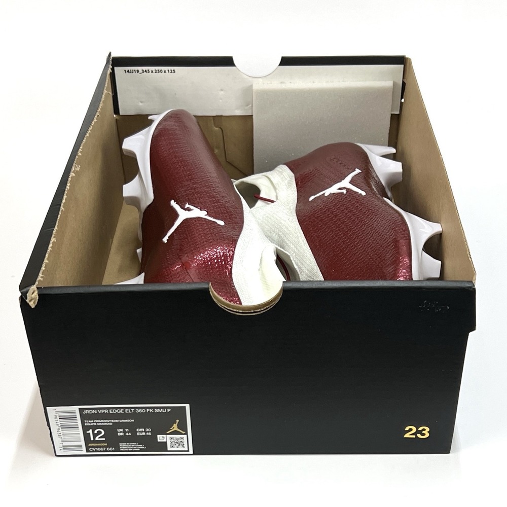 Nike Jordan Vapor Edge Elite 360 FK Oklahoma PE Red Mens Size 12 New CV1667-661 - Picture 9 of 10